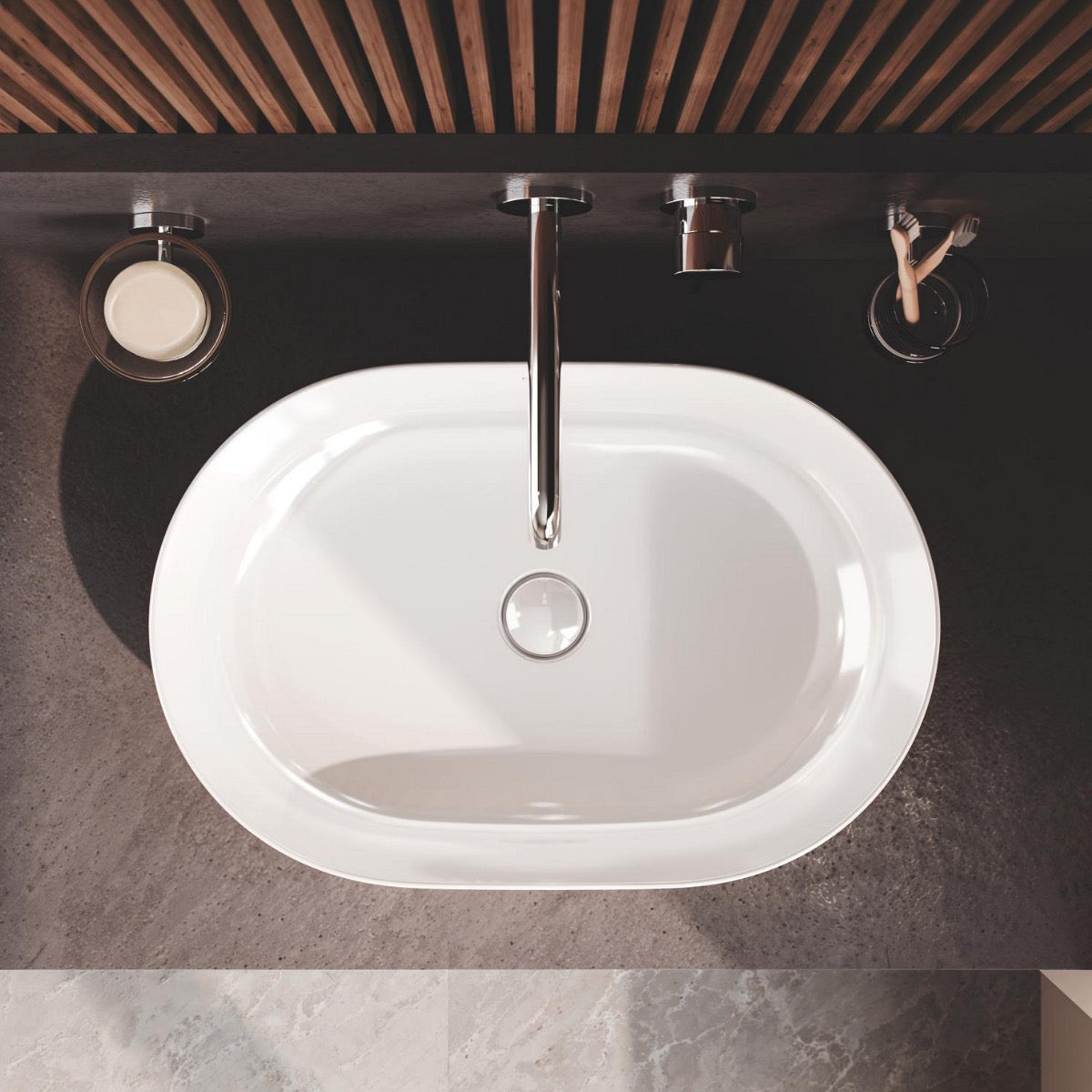 103563SH00 Grohe Essence 60 x 40 cm ovalni nadpultni umivalnik