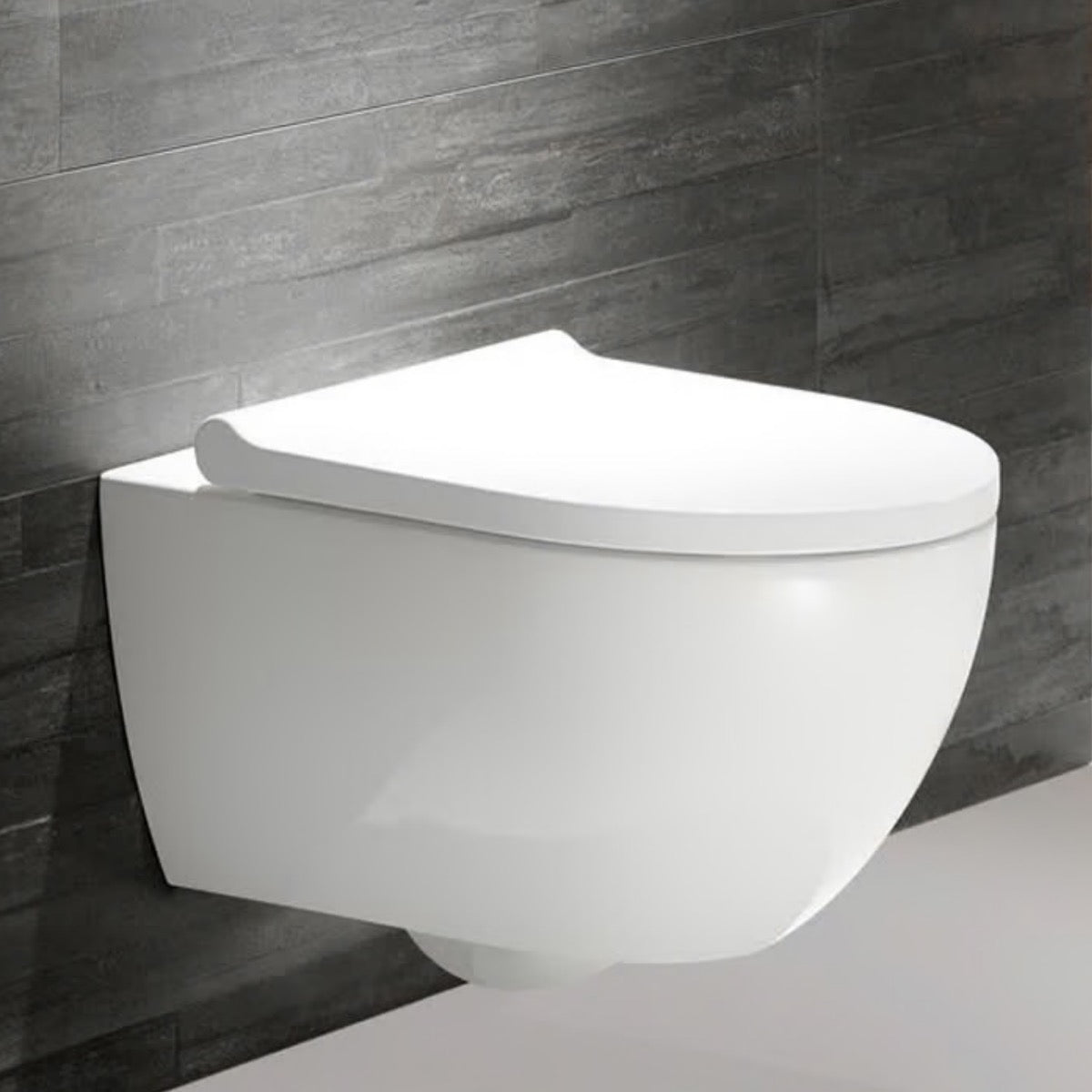 502.719.01.1 Geberit Acanto WC deska s počasnim zapiranjem "Soft Close"
