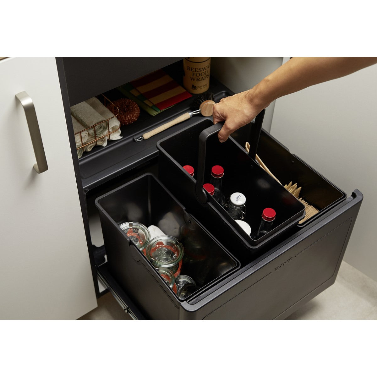 517470 Blanco Botton Pro 60/3 Automatic, 3x 13l sorter odpadkov