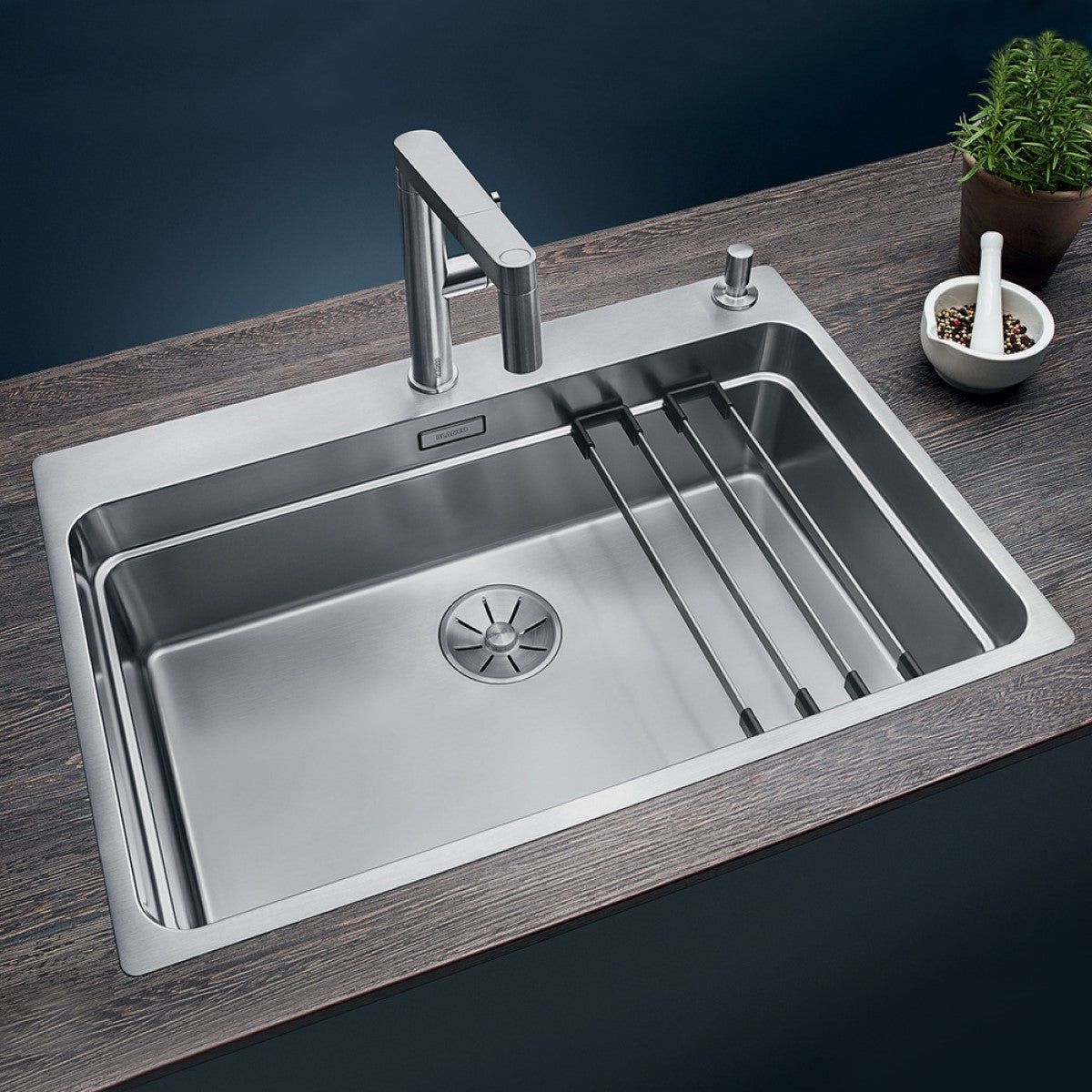 524274 Blanco Etagon 700-IF/A pomivalno korito iz nerjavnega jekla
