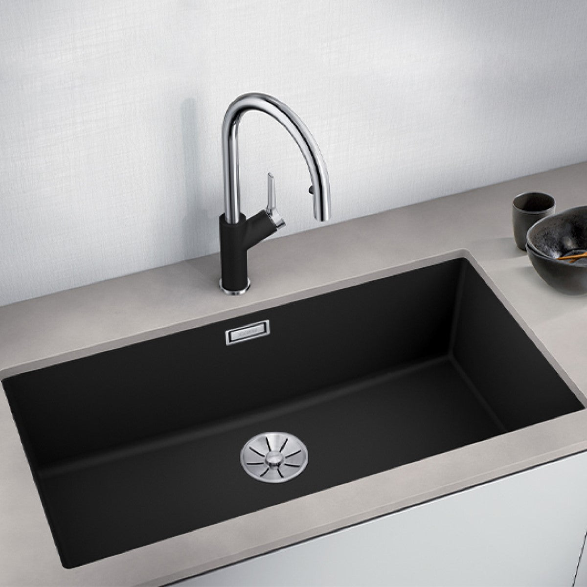 526005 Blanco Subline 800-U pomivalno korito iz umetnega kamna
