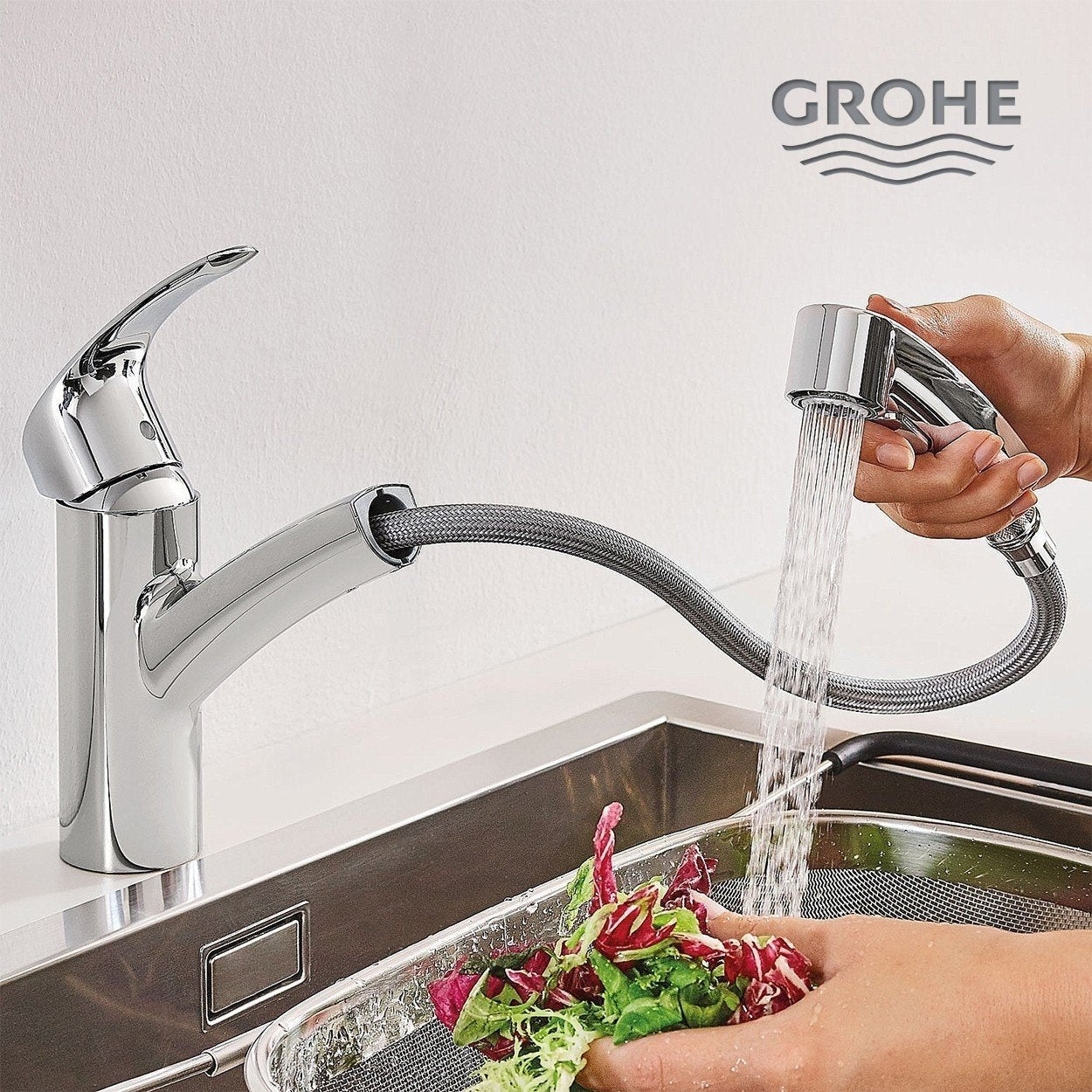 30305001 Grohe Eurosmart vrtljiva izvlečna kuhinjska armatura