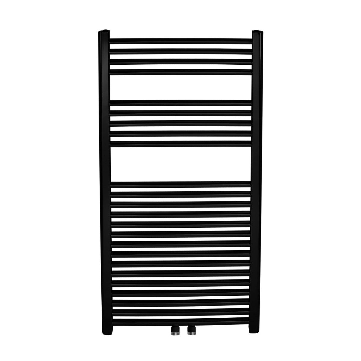 6001200RS.5 Novaservis 60 cm x 120 cm črni kopalniški radiator univerzalni