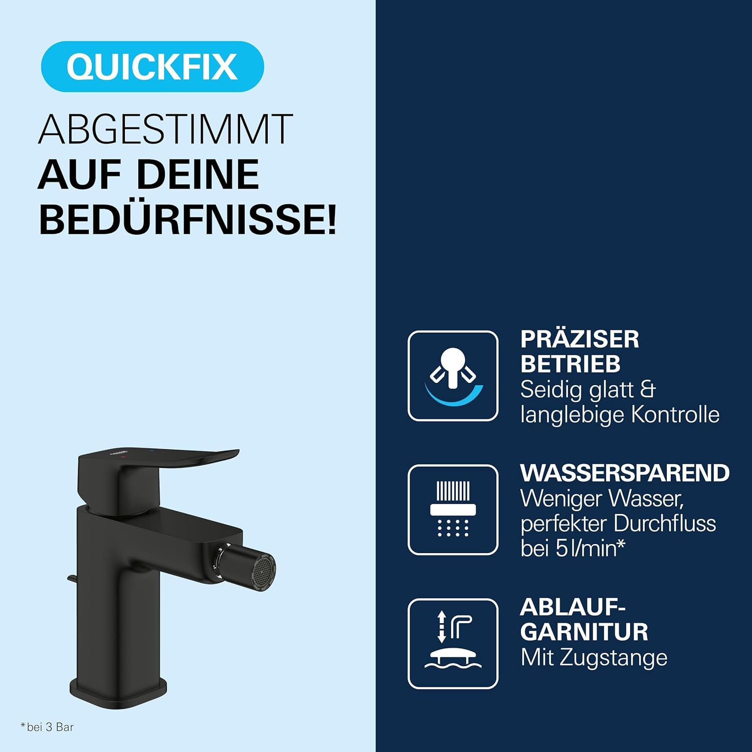 1018772430 Grohe Dice armatura za bide
