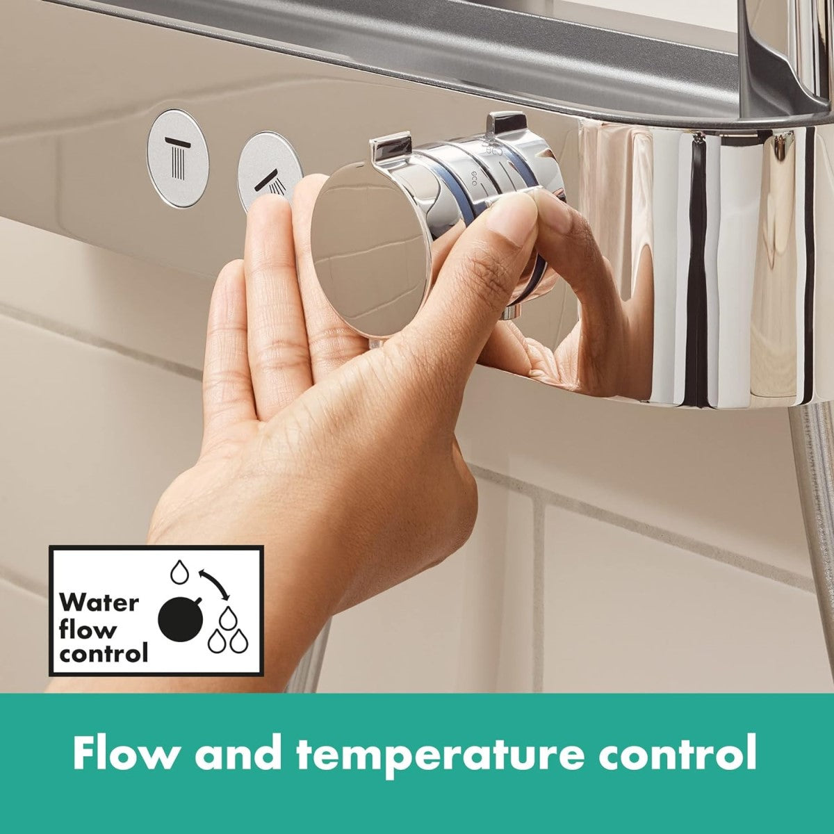 24340000 Hansgrohe ShowerTablet Select termostatska armatura za kad