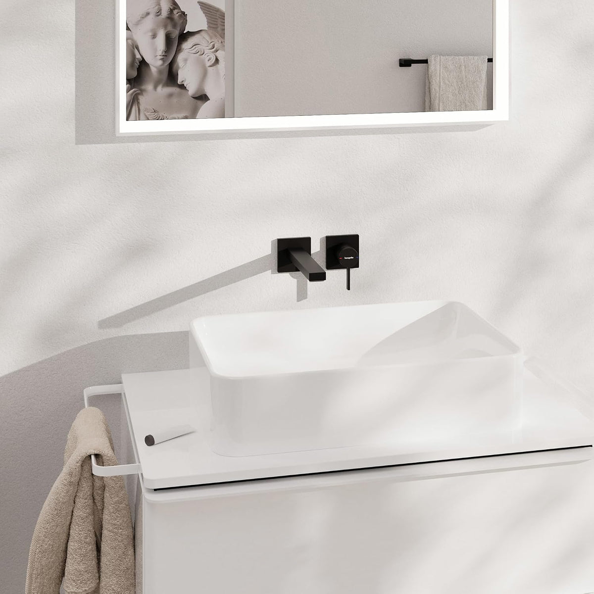 73051670 Hansgrohe Tecturis E EcoSmart+ podometna armatura za umivalnik