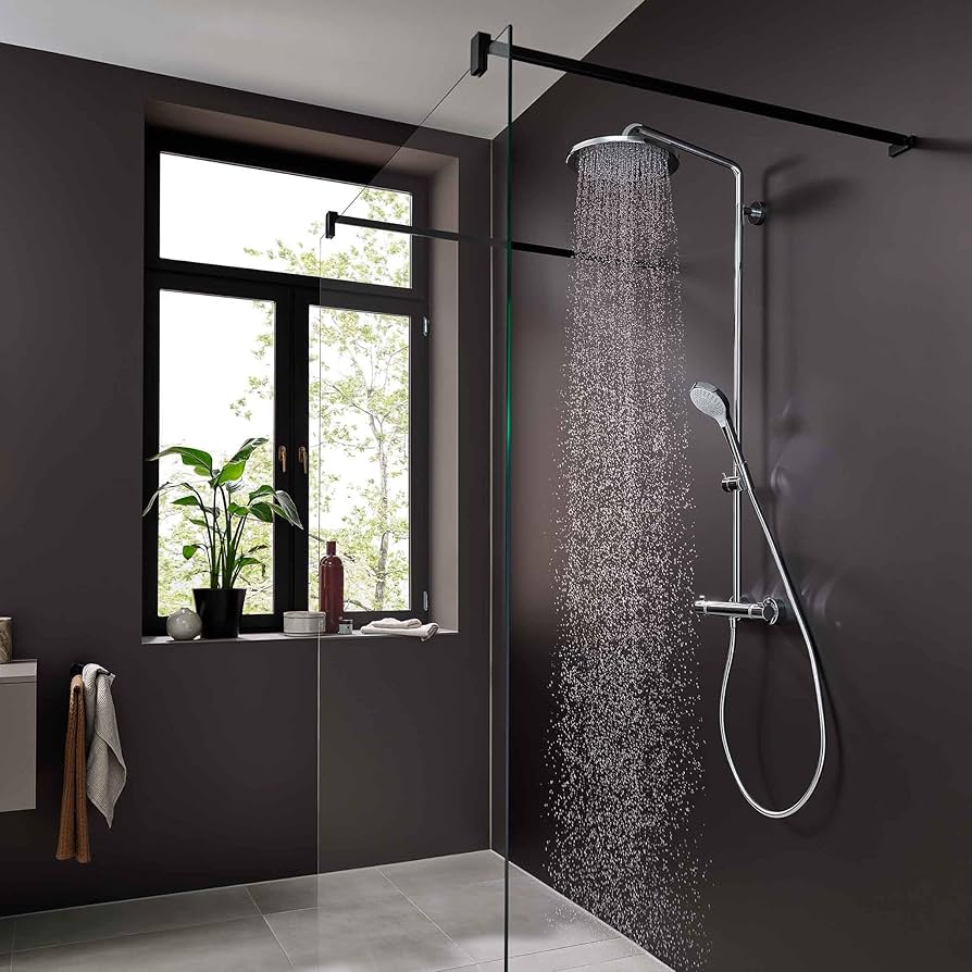26790000 Hansgrohe Croma Select S 280 1jet stenska termostatska armatura s tuš setom