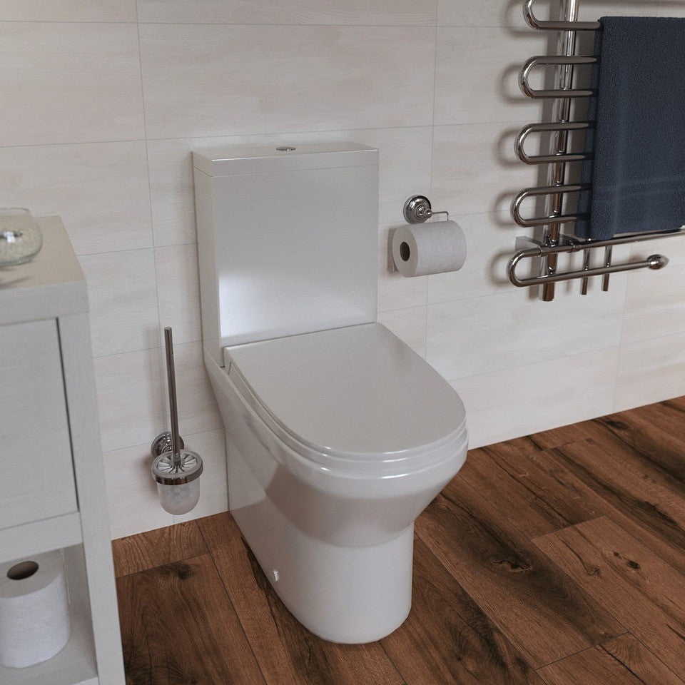 9859-003-7202 Vitra Integra talna brezrobna WC školjka monoblok z WC desko s počasnim zapiranjem