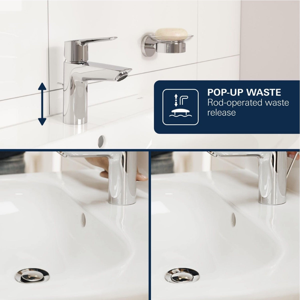 1018560000 Grohe Dice armatura za umivalnik