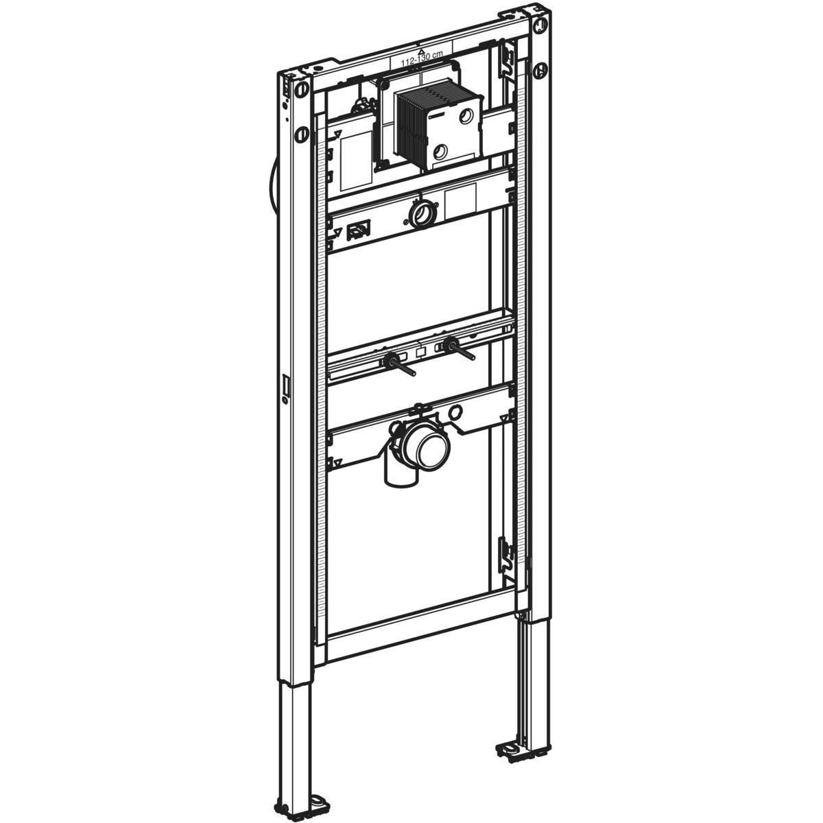 111.616.00.2 Geberit Duofix univerzalni element za pisoar (111.620.00.2)
