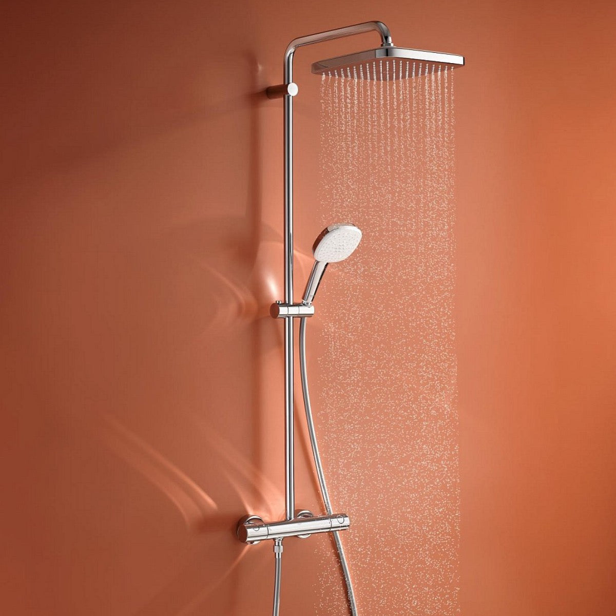 26689001 Grohe Tempesta Cube 250 termostatska armatura s tuš setom
