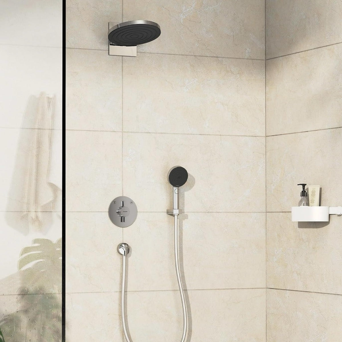 75418000 Hansgrohe DuoTurn S termostatska pokrivna plošča