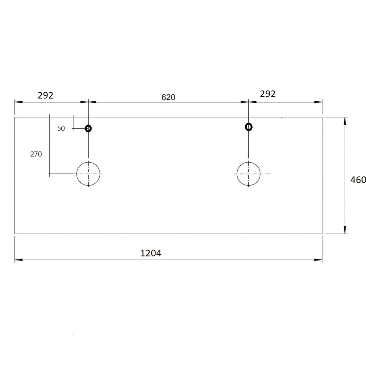 SATEVO120WMZ SAT Evolution 120x46 cm omarica za umivalnik z granitnim pultom