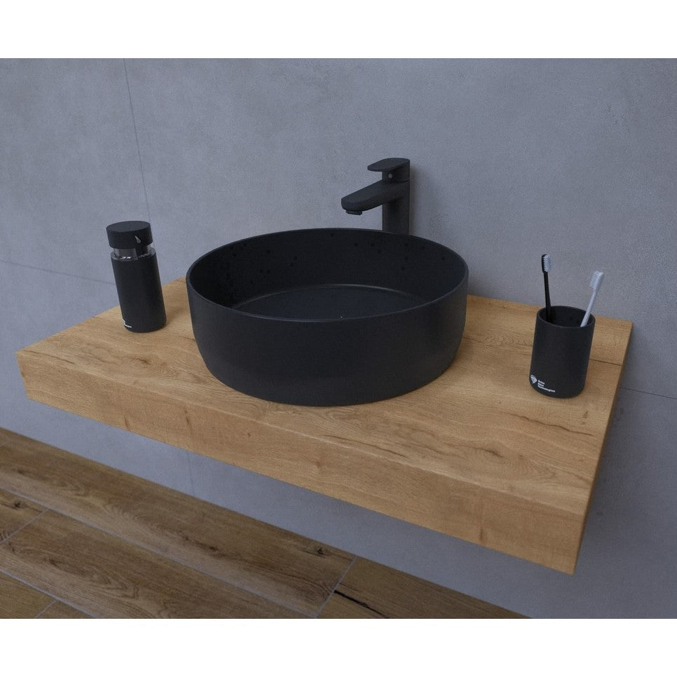 KSETDO10 Hansgrohe 80 x 50 cm kopalniški sestav s pultom za umivalnik