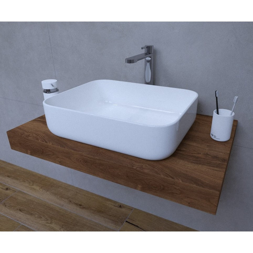 KSETDO7 SAT 80 x 50 cm kopalniški sestav s pultom za umivalnik
