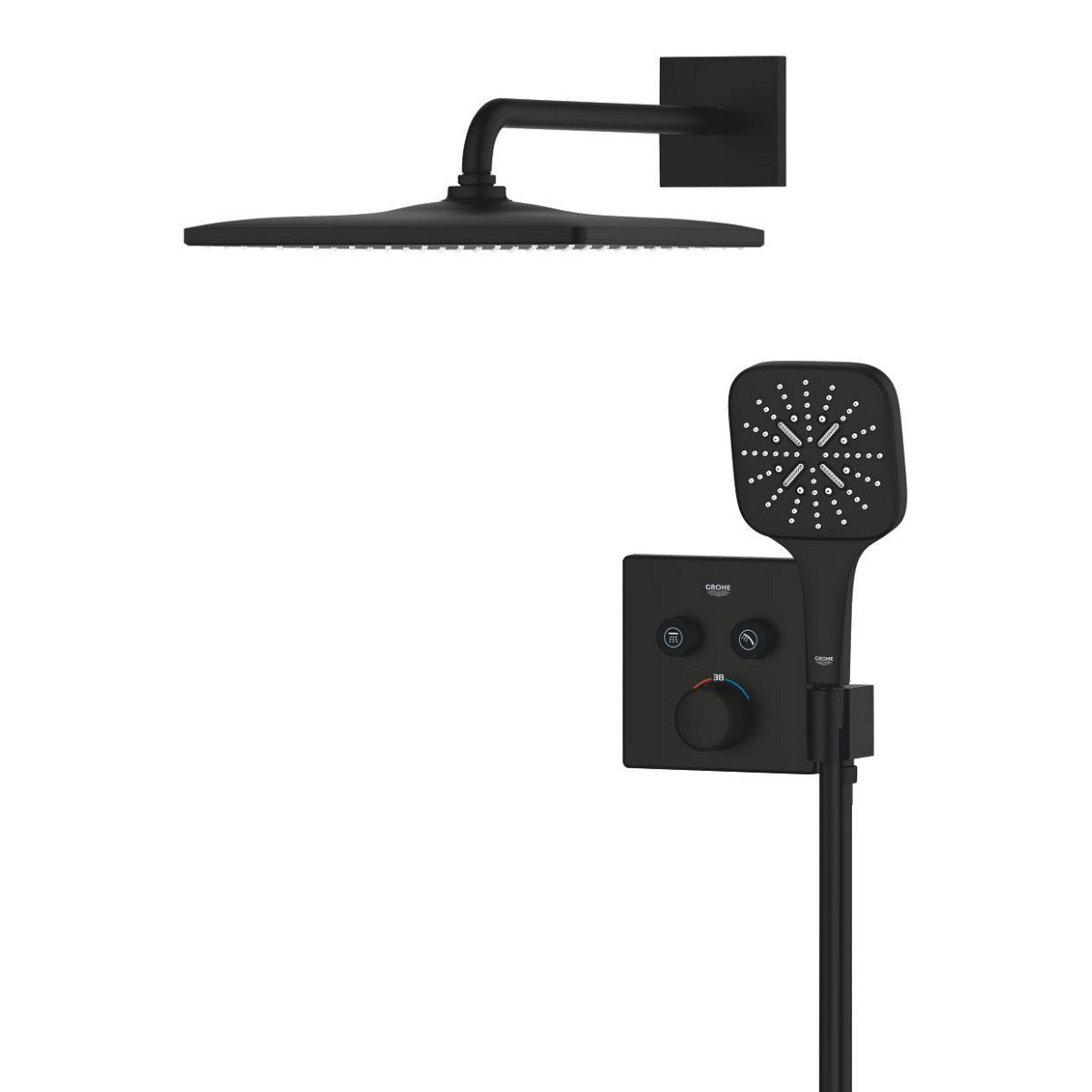 34865KF0 Grohe Grohtherm SmartControl Mono 310 Cube termostatski podometni komplet za tuš