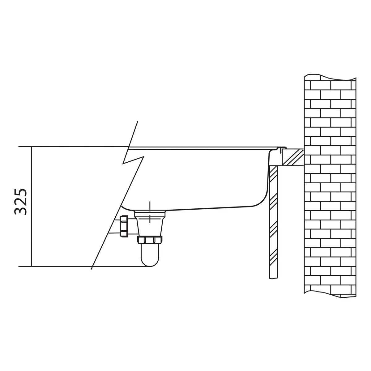 114.0637.516 Franke Centro CNG 611-78 TL/2 Stonegrey pomivalno korito iz umetnega kamna
