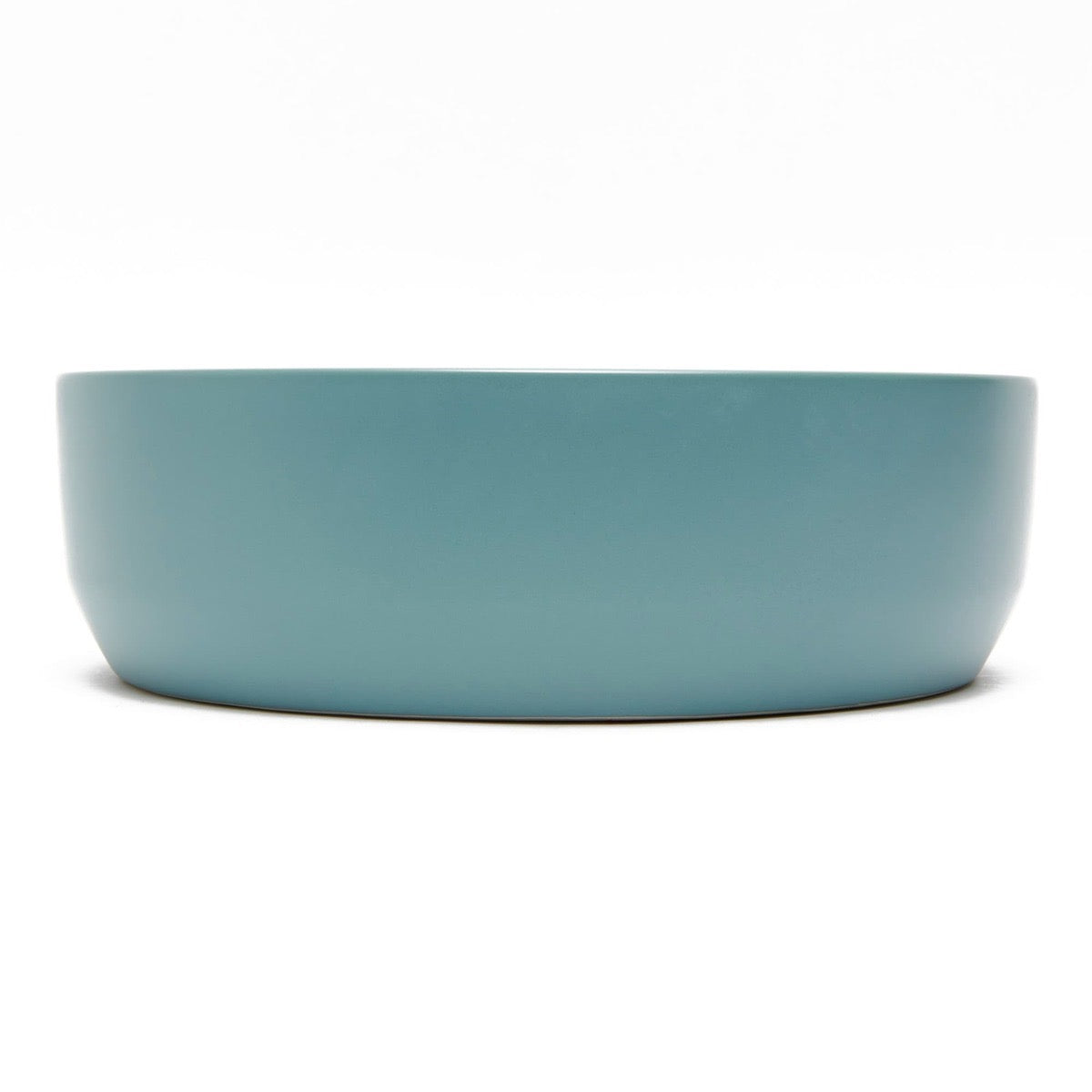 SATINF3939LGEM SAT Infinitio 39 x 39 cm okrogli zeleni nadpultni keramični umivalnik z mat zaključkom