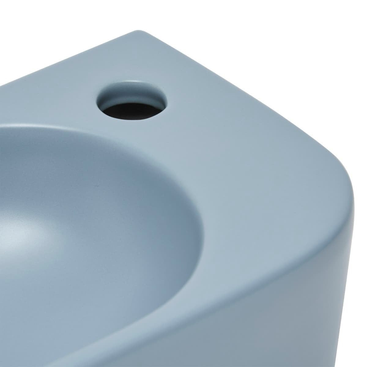 SATINF4021DBLM SAT Infinitio 40 x 21,5 cm pravokotni stenski keramični umivalnik