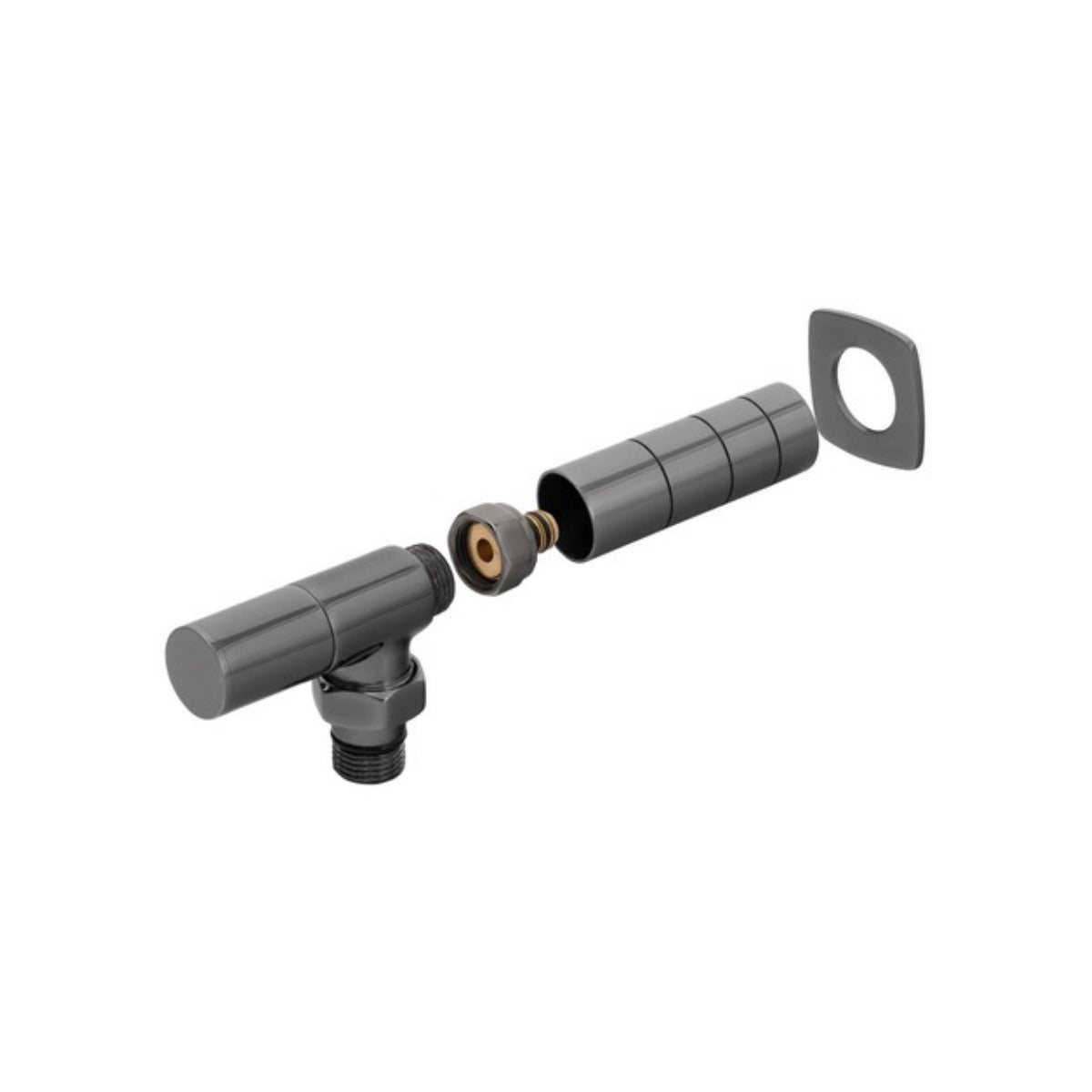 VENTILYPAULBLL Anima Paul PVD Gun Metal termostatski ventil za radiator