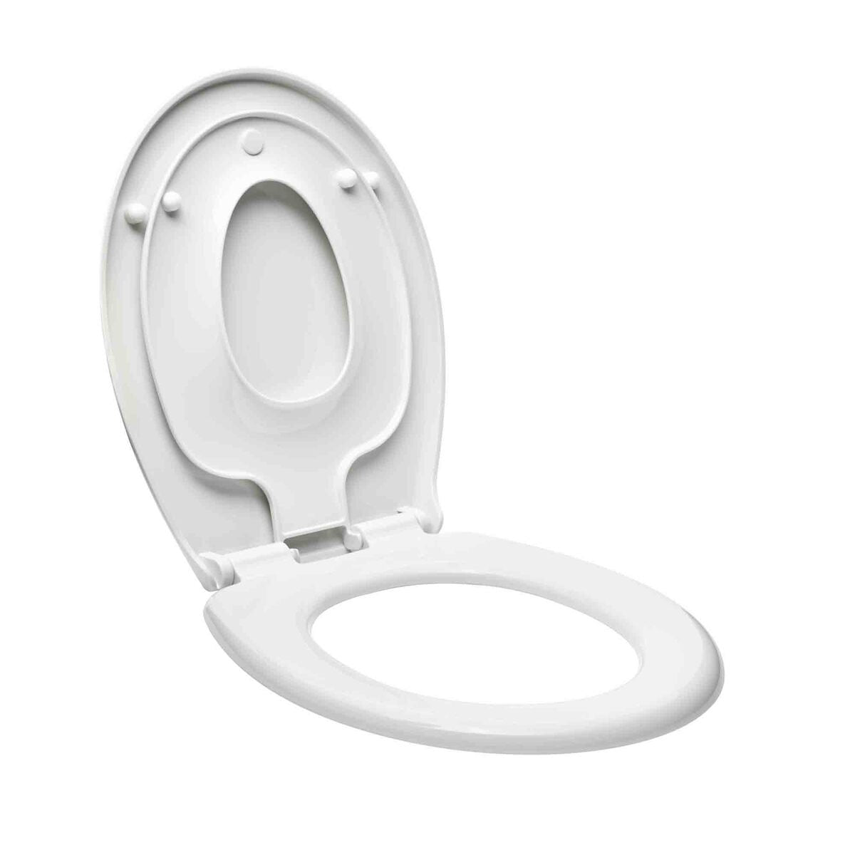 BABYNEW Glacera WC deska s počasnim zapiranjem "Soft Close" & "Easy Lock" z WC sedežem za otroke