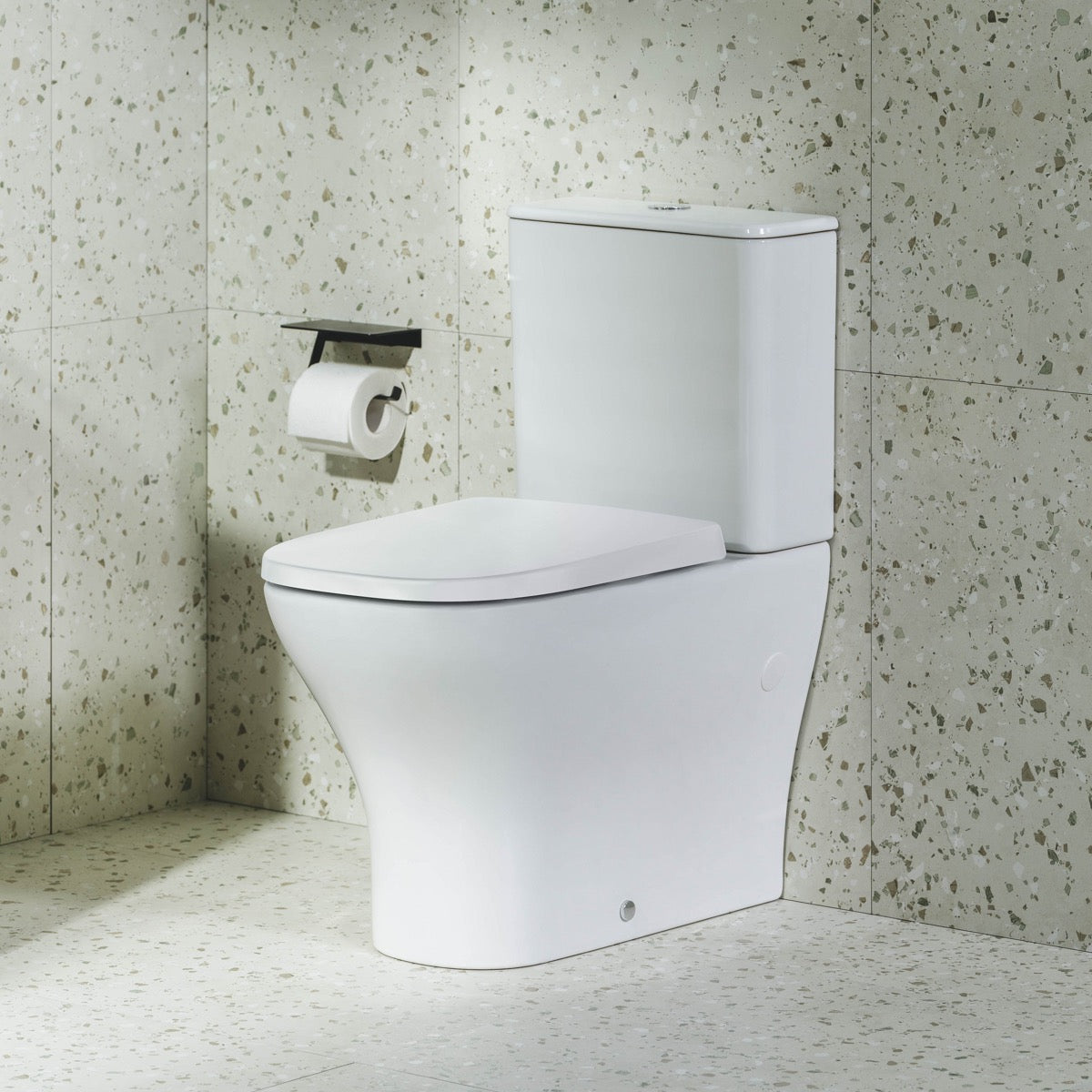 A342V15000SET Roca Optica talna brezrobna WC školjka monoblok
