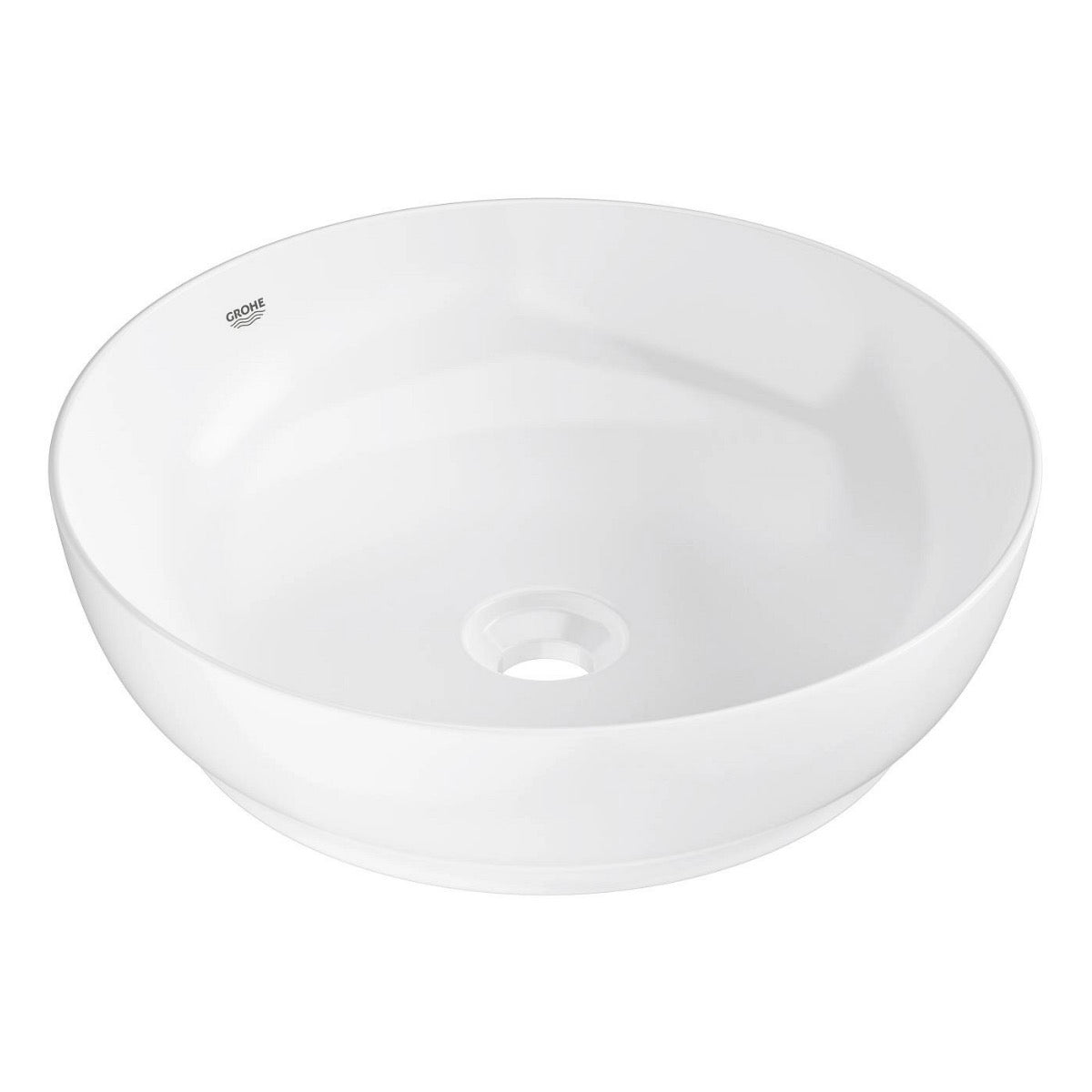 103560SH00 Grohe Essence 45 x 45 cm okrogli beli nadpultni keramični umivalnik
