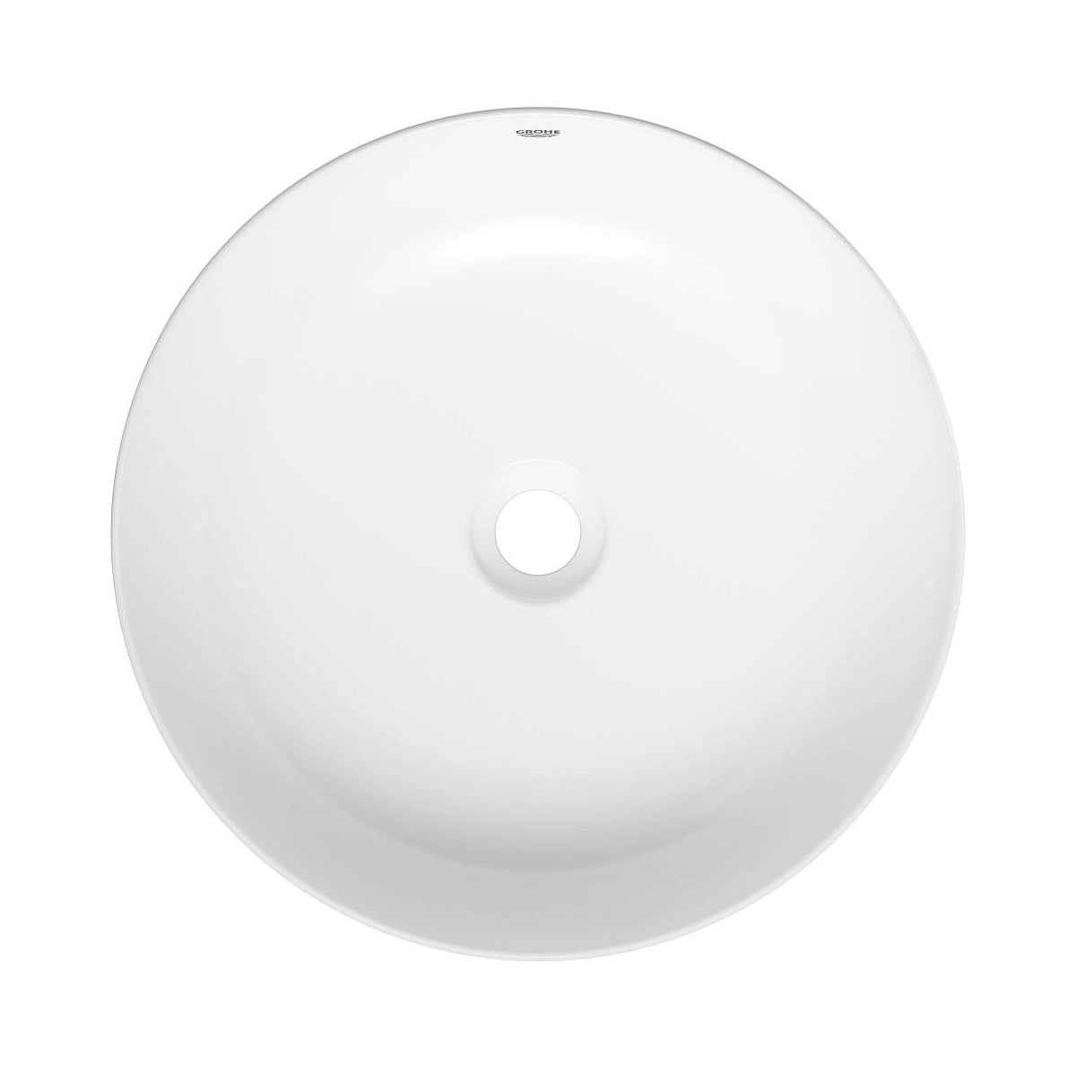 103560SH00 Grohe Essence 45 x 45 cm okrogli beli nadpultni keramični umivalnik