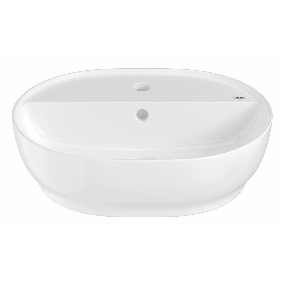 103566SH00 Grohe Essence 50 x 38,5 cm ovalni nadpultni umivalnik z odprtino za armaturo