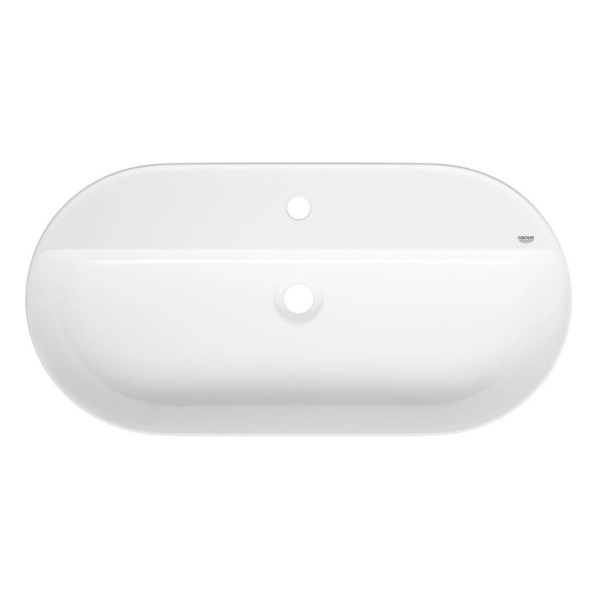 103571SH00 Grohe Essence 80 x 40 cm ovalni nadpultni umivalnik z odprtino za armaturo