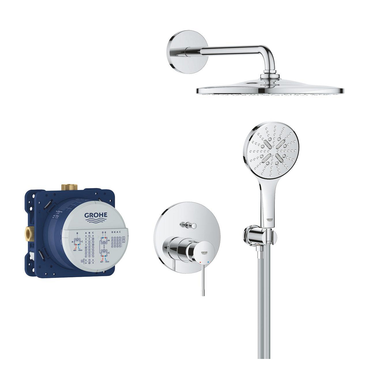 25287000 Grohe Essence Mono 310 podometni komplet za tuš