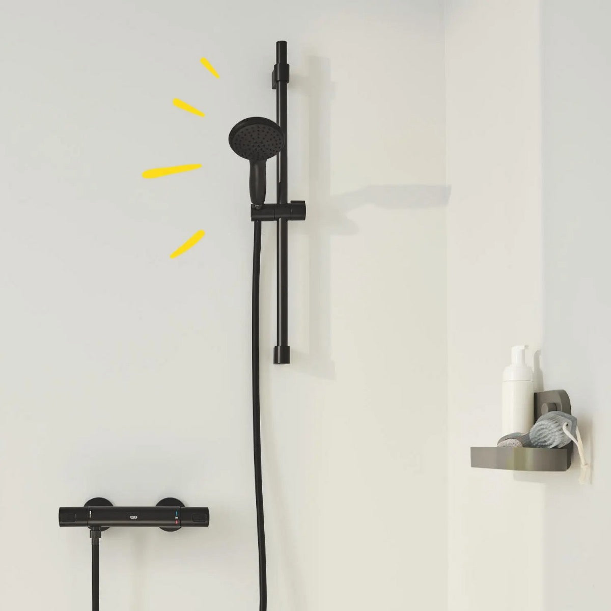 345972431 Grohe Precision Start stenska termostatska armatura za tuš s tuš setom