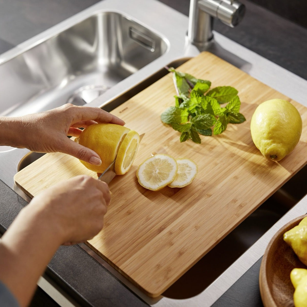 239449 Blanco Solis Bamboo deska za rezanje