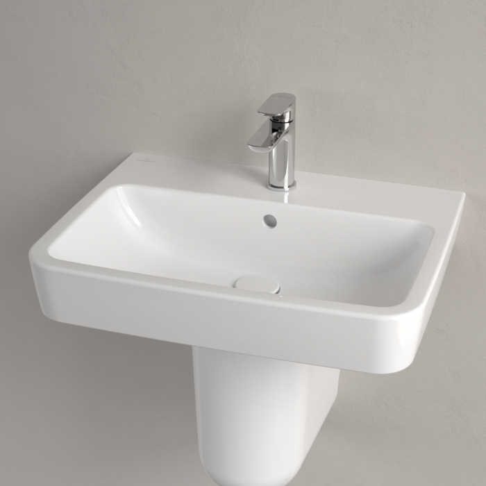 4A416001 Villeroy & Boch O.Novo 60 x 46 cm keramični umivalnik z odprtino za armaturo