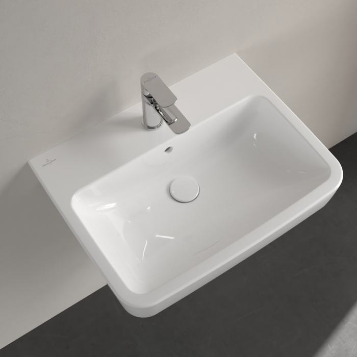 4A416001 Villeroy & Boch O.Novo 60 x 46 cm keramični umivalnik z odprtino za armaturo