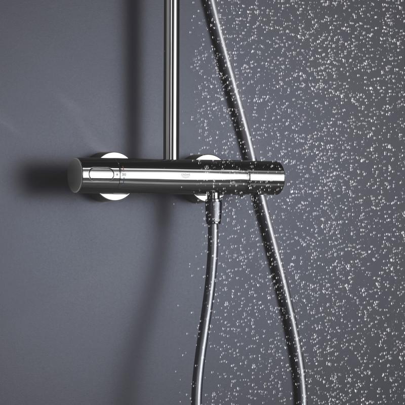 Tuš sistemi — 26648000 Grohe Rainshower SmartActive 310 termostatska armatura s tuš setom | SAN-KERAMIKA.SI