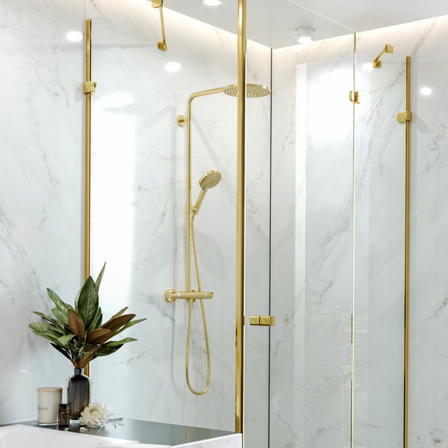 27633990 Hansgrohe Raindance Select S 240 1jet stenska termostatska armatura s tuš setom