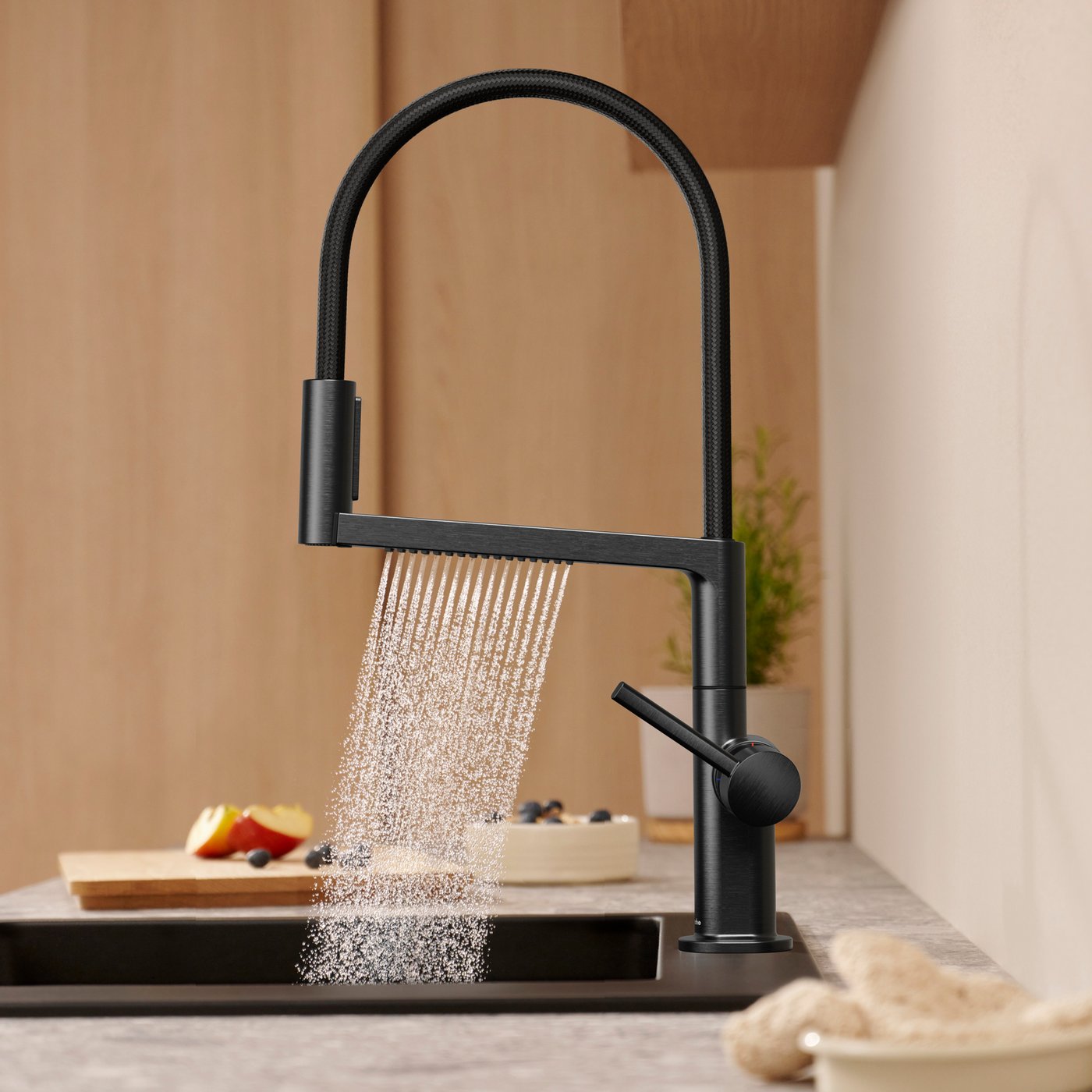 72861340 Hansgrohe Talis Select M54 PowderSpray vrtljiva kuhinjska armatura