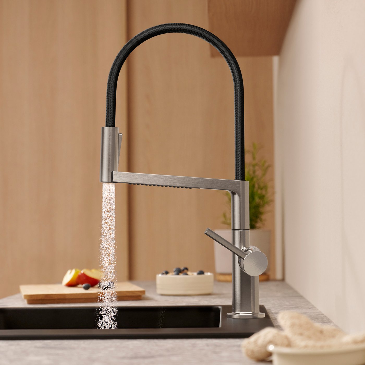 72861800 Hansgrohe Talis Select M54 PowderSpray vrtljiva kuhinjska armatura