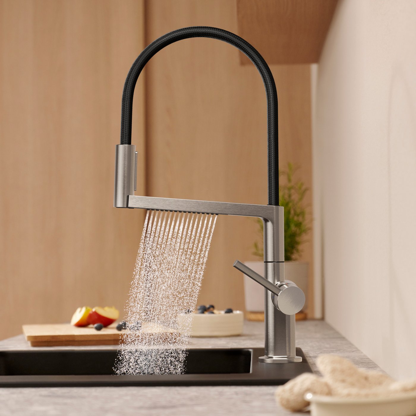 72861800 Hansgrohe Talis Select M54 PowderSpray vrtljiva kuhinjska armatura