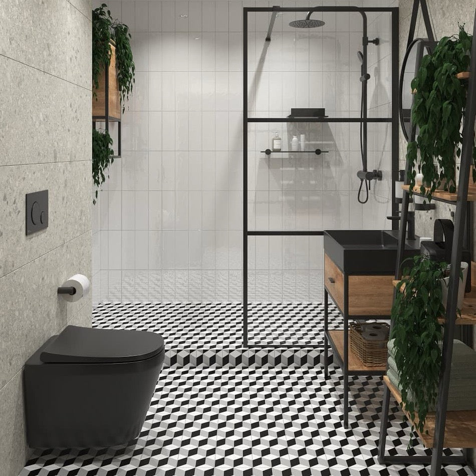 7041-083-6285 Vitra Integra viseča brezrobna WC školjka z WC desko s počasnim zapiranjem