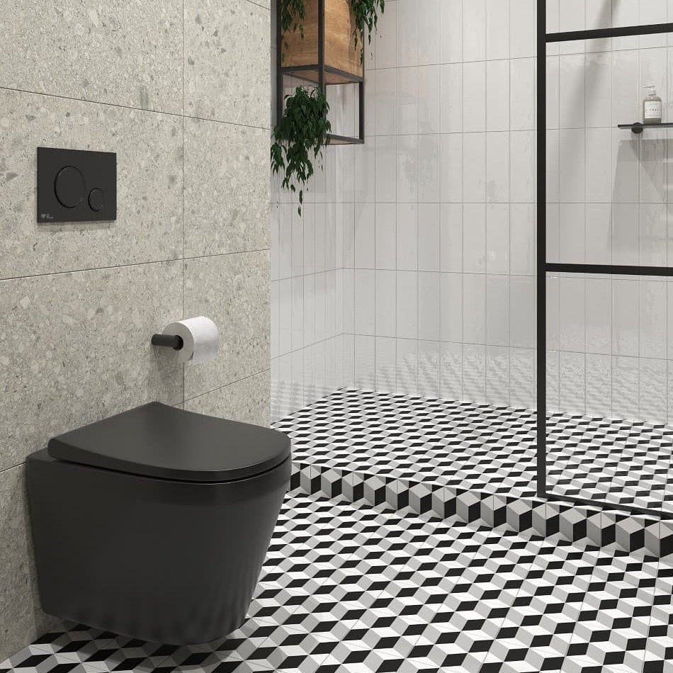 7041-083-6285 Vitra Integra viseča brezrobna WC školjka z WC desko s počasnim zapiranjem