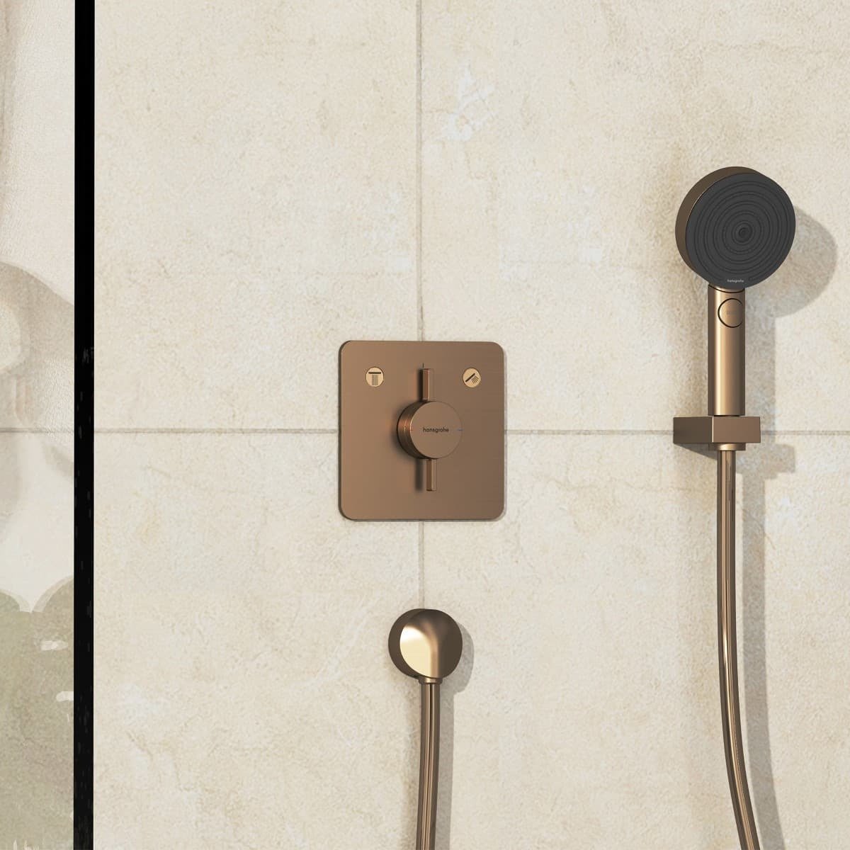 75414140 Hansgrohe DuoTurn Q pokrivna plošča