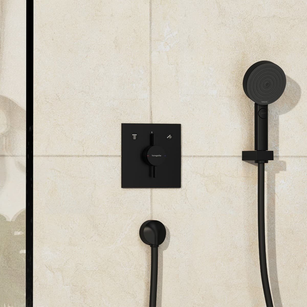 75417670 Hansgrohe DuoTurn E pokrivna plošča
