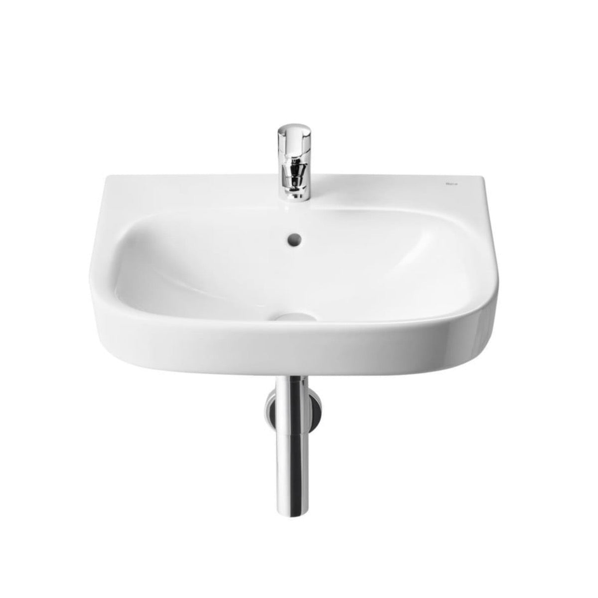 A325993000 Roca Optica 65 x 48 cm stenski keramični umivalnik z odprtino za armaturo