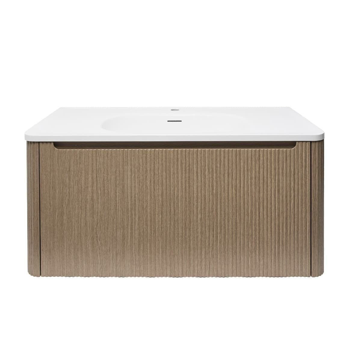 AUSTEN100LP Naturel Austen 99 x 47 cm umivalnik z omarico