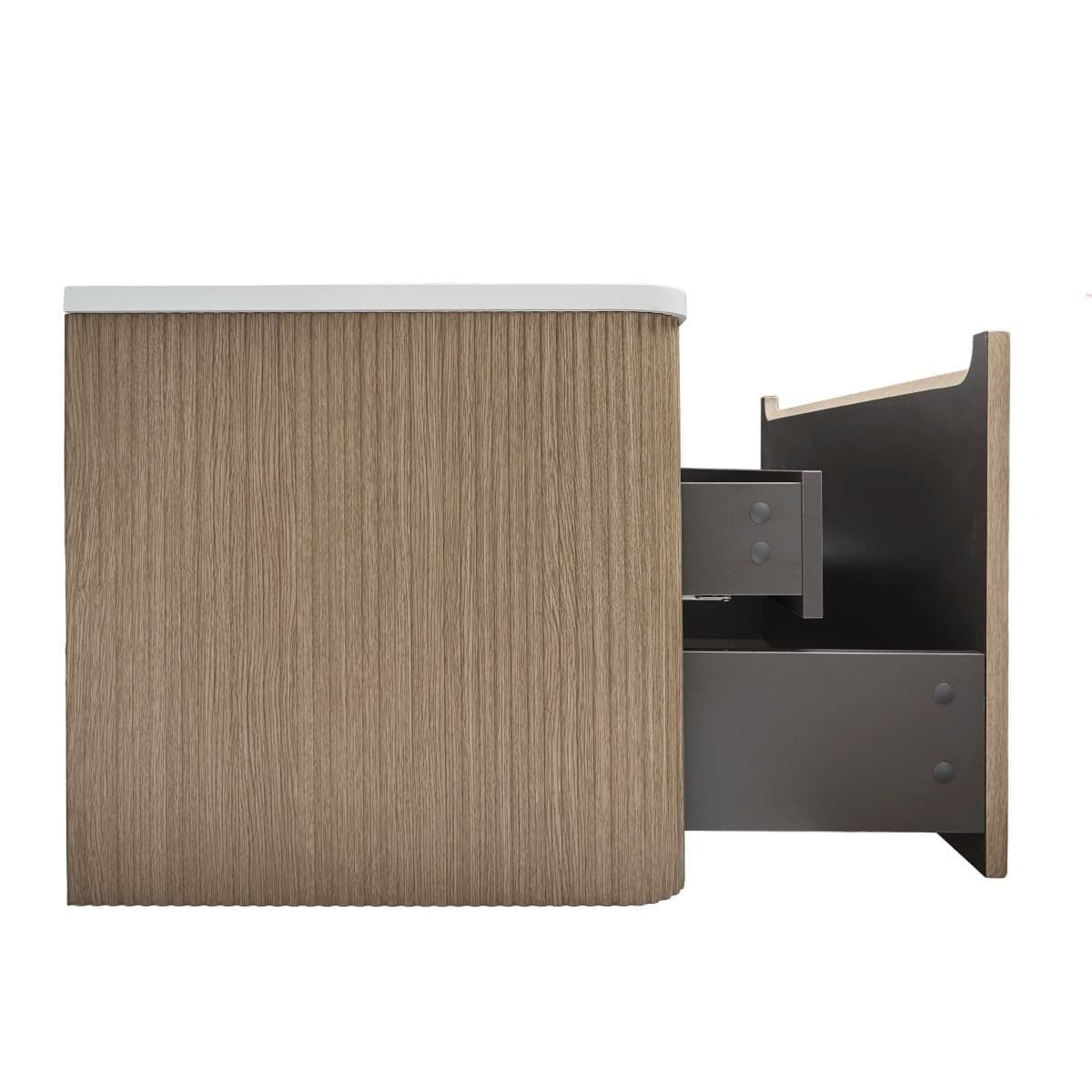 AUSTEN120LP Naturel Austen 119 x 47 cm umivalnik z omarico