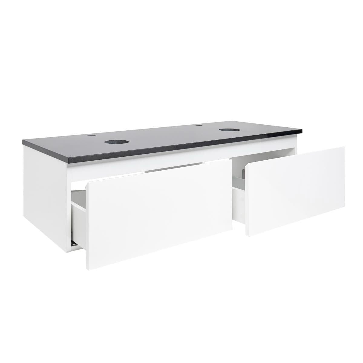 BWAY120WTK SAT B-Way 120x46 cm omarica za umivalnik s pultom iz umetnega kamna