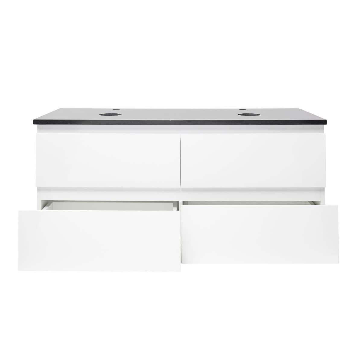 BWAY2120WZ SAT B-Way 120x46 cm omarica za umivalnik z granitnim pultom