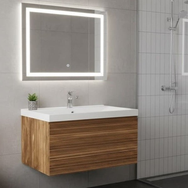 ELSA80EBU1 Naturel Elsa 80 x 46 cm umivalnik z omarico